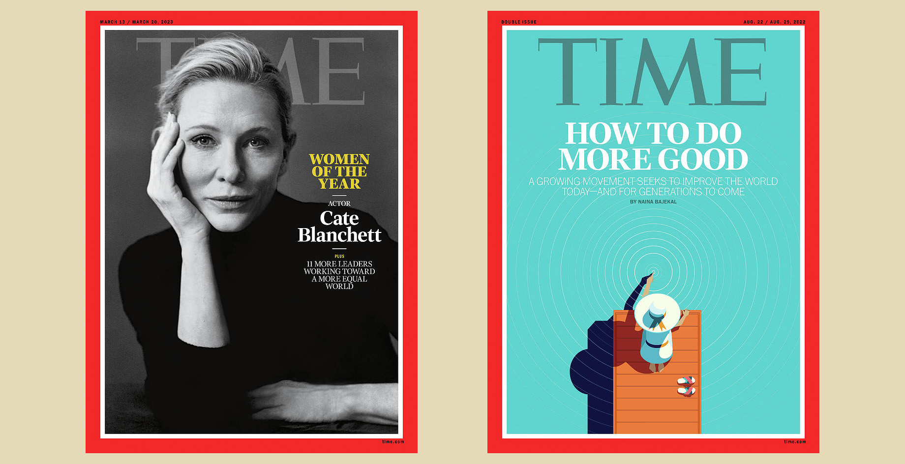 Haffner Display as seen on TIME magazine covers